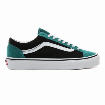 Vans Vintage Suede Style 36 - Miesten Tennarit - Mustat